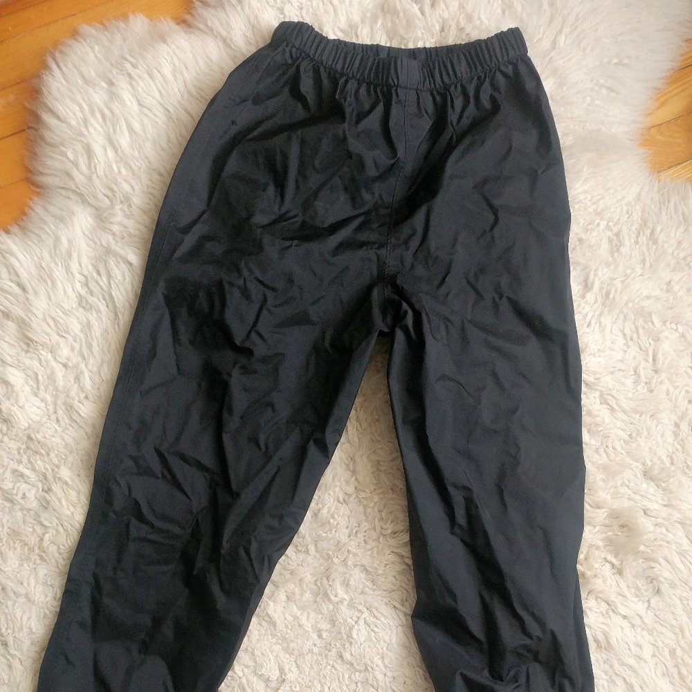 Black MEC Rain Pants